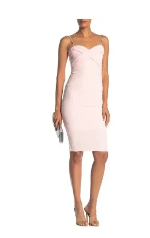 Love by Design Womens One Shoulder Body Con Midi Dress Rose Quartz Pin – radiantfemexw